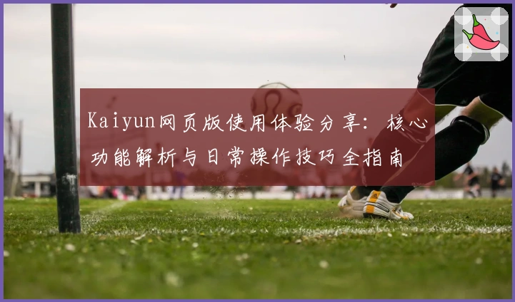 Kaiyun网页版使用体验分享：核心功能解析与日常操作技巧全指南