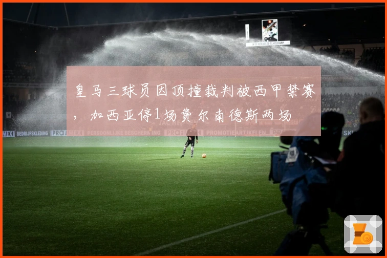 皇马三球员因顶撞裁判被西甲禁赛，加西亚停1场费尔南德斯两场